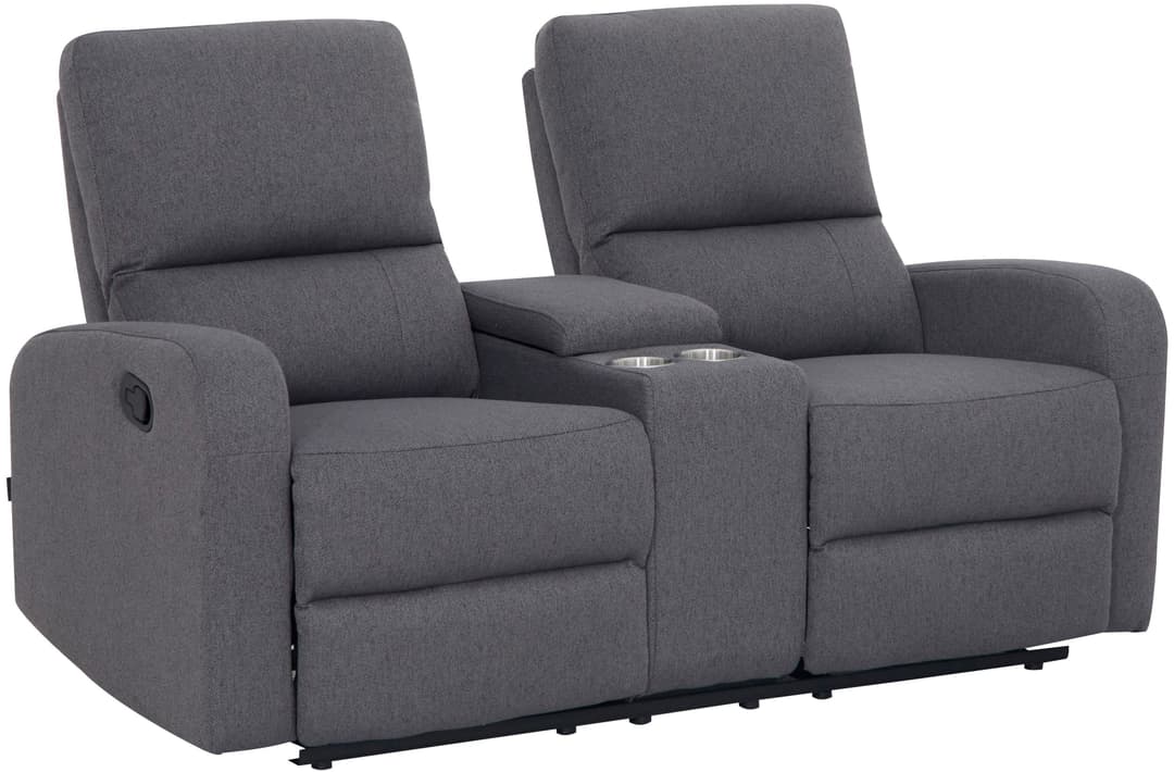 Home affaire 2-Sitzer TOURNAY Kinosofa | Grau