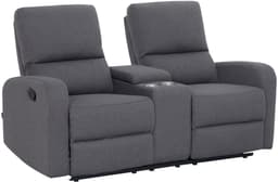 Home affaire 2-Sitzer TOURNAY Kinosofa | Grau