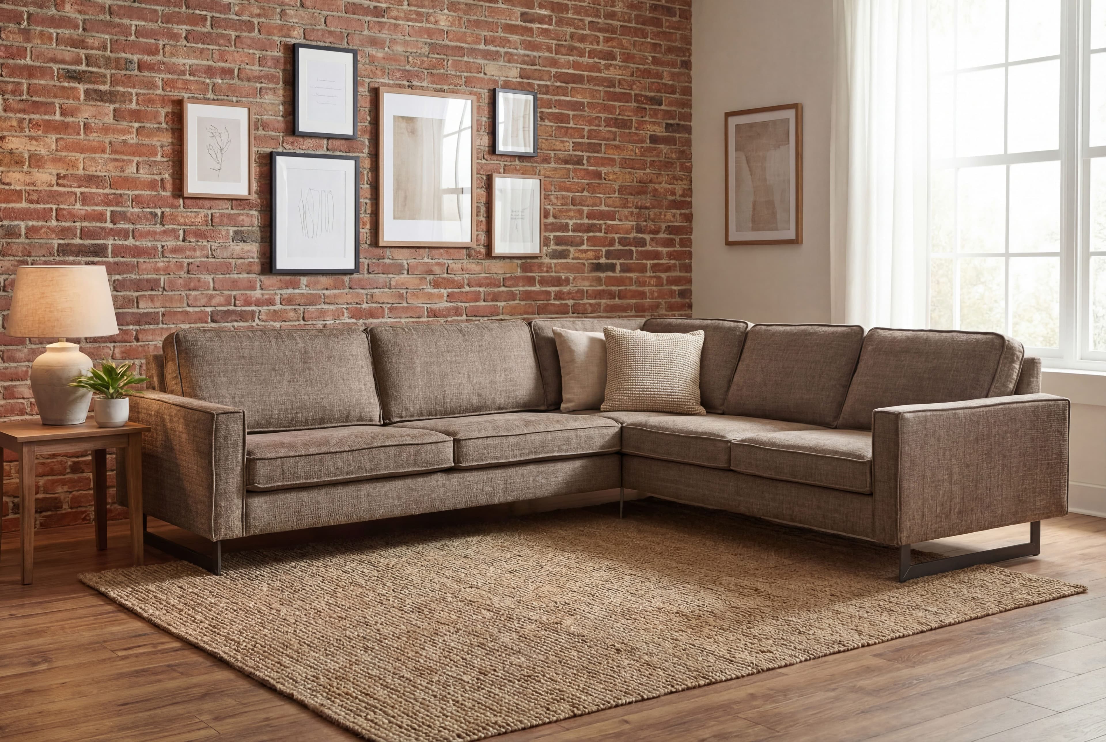 Home affaire Ecksofa Pinto | Braun