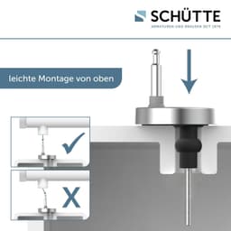 Schütte WC-Sitz | Schwarz