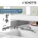 Schütte LUCA Spültischarmatur | Silber 3