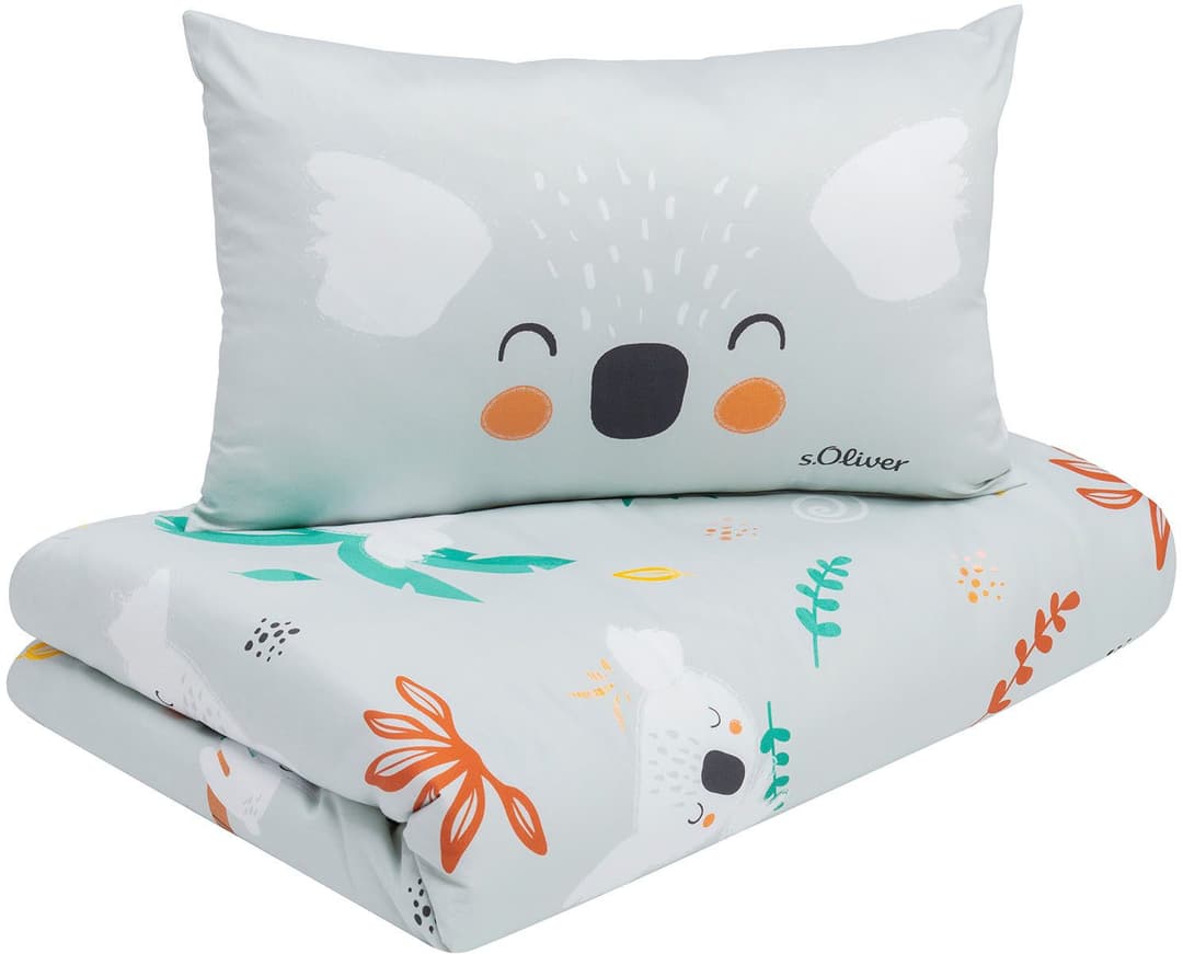 s.Oliver Junior Koala Bettwäsche-Set | Mehrfarbig