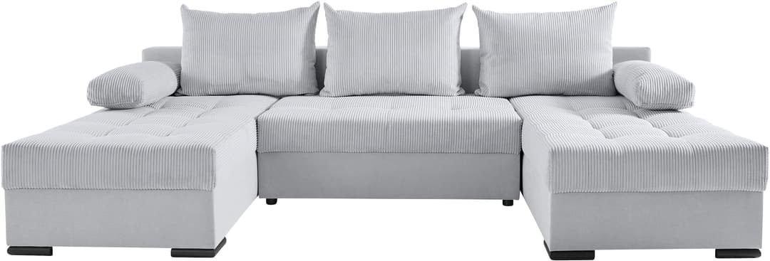 COLLECTION AB Wohnlandschaft Josy U-Form | Grau