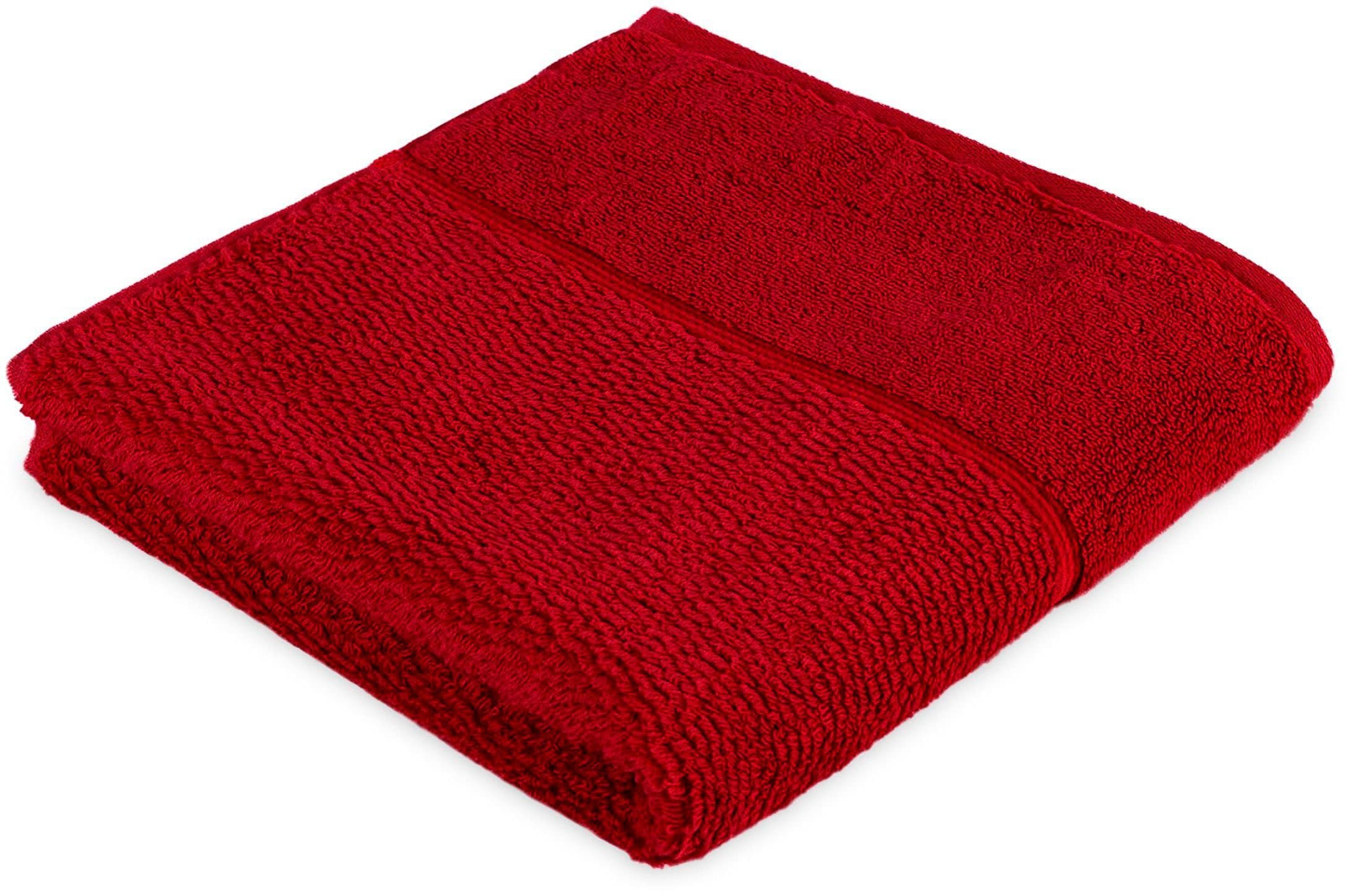 Möve for frottana Handtuch Pearl | Rot