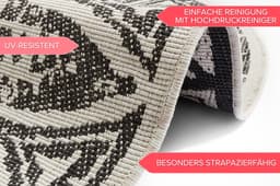 HANSE Home Teppich Lilja | Schwarz