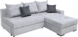 COLLECTION AB Ecksofa Josy L-Form | Grau