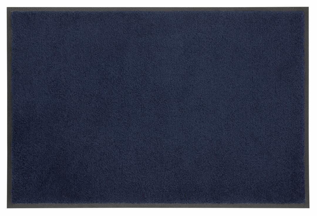wash+dry by Kleen-Tex Fußmatte Original Uni | Blau