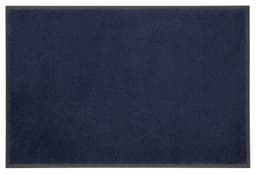 wash+dry by Kleen-Tex Fußmatte Original Uni | Blau