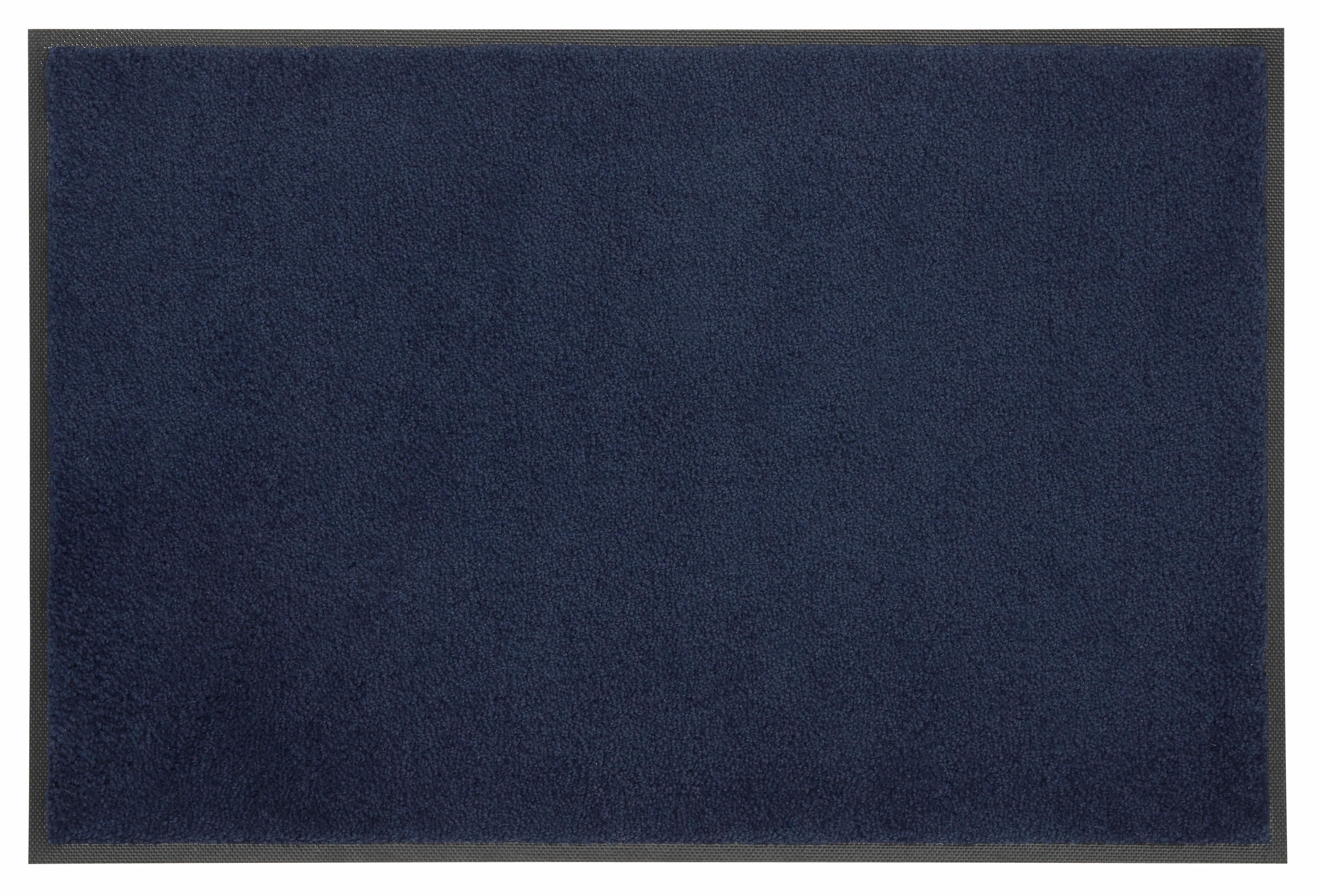 wash+dry by Kleen-Tex Fußmatte Original Uni | Blau