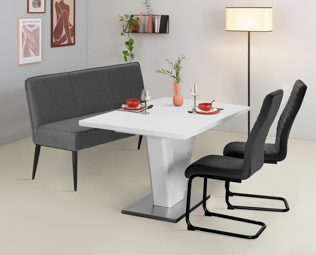 OTTO home Polsterbank Lenzrose | Grau