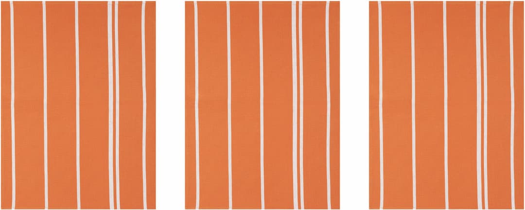 stuco Geschirrtuch Streifen | Orange