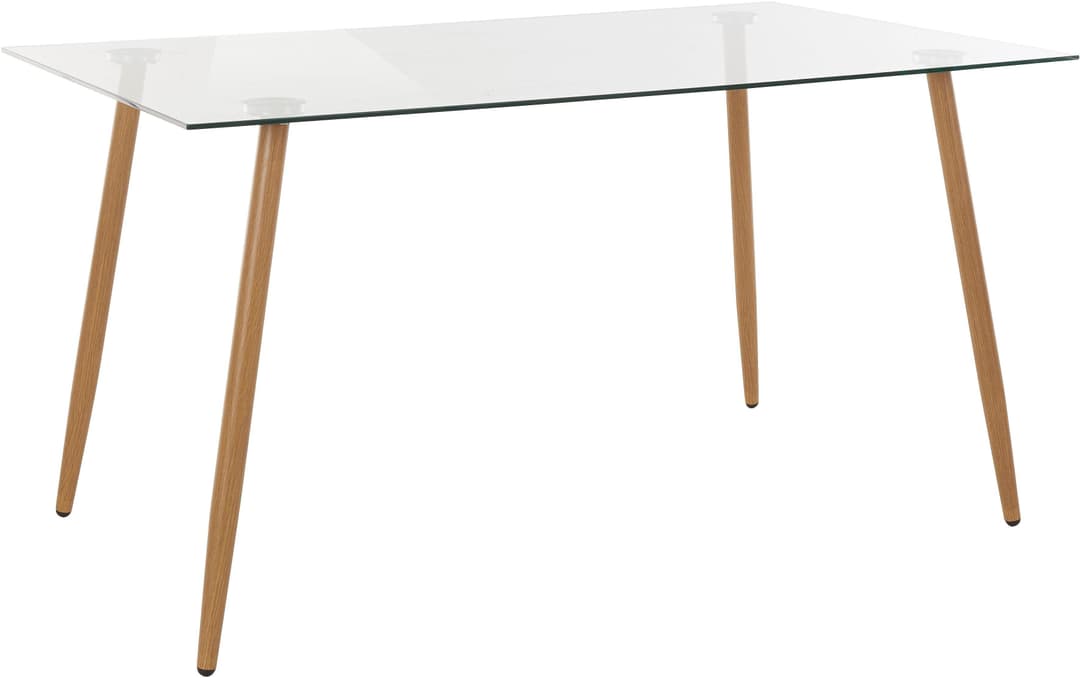 OTTO home Glastisch Miller | Transparent