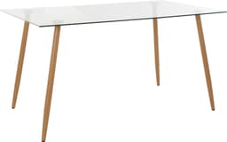 OTTO home Glastisch Miller | Transparent