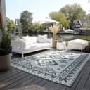 ELLE DECORATION Teppich Dynamic | Grün 2