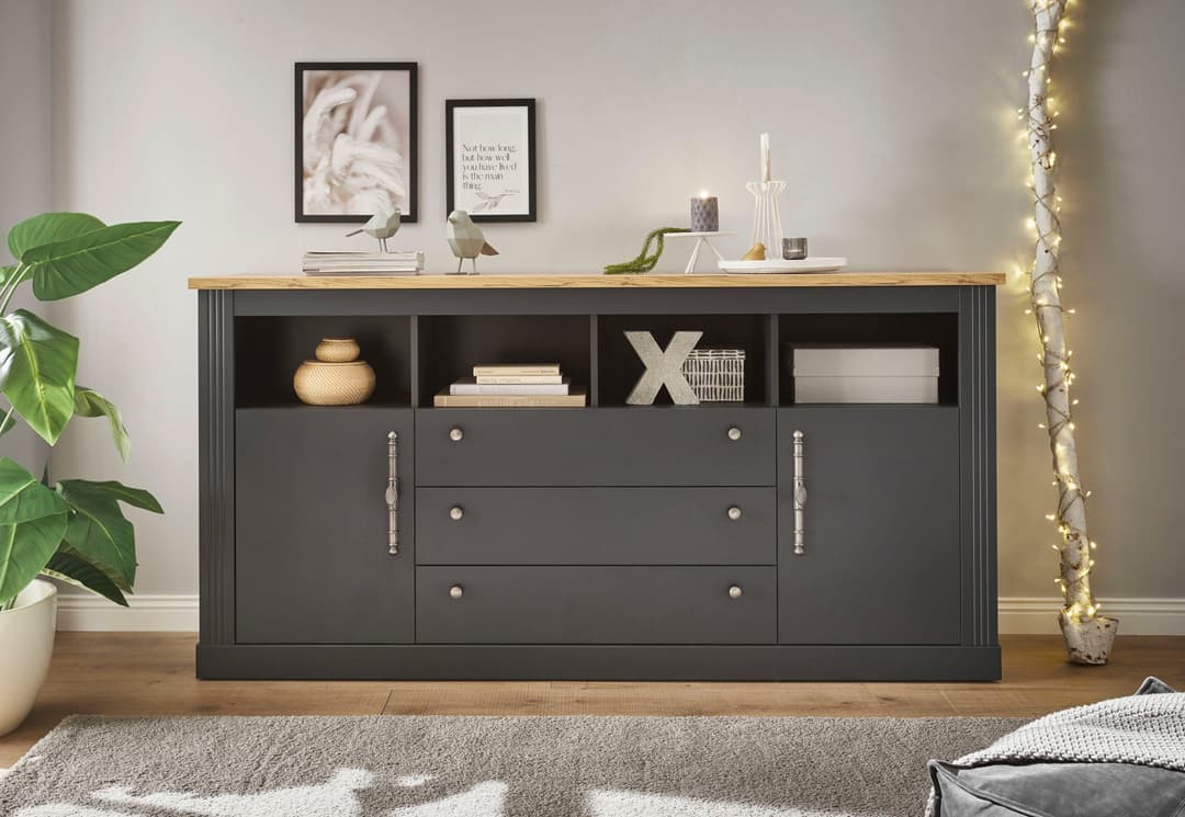 OTTO home Sideboard WESTMINSTER | Grau