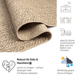 OTTO home Kyllian Outdoorteppich | Braun