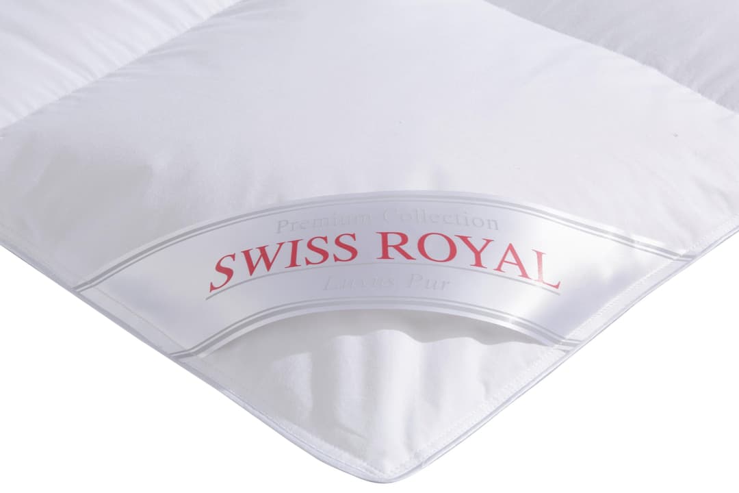 Haeussling Daunenbettdecke Swiss Royal | Weiß