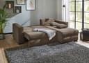 Jockenhöfer Gruppe Ecksofa Elmau L-Form | Braun 2