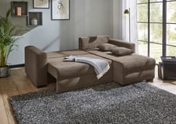 Jockenhöfer Gruppe Ecksofa Elmau L-Form | Braun