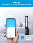 Midea MFP-120i BL Turmventilator | Schwarz 2