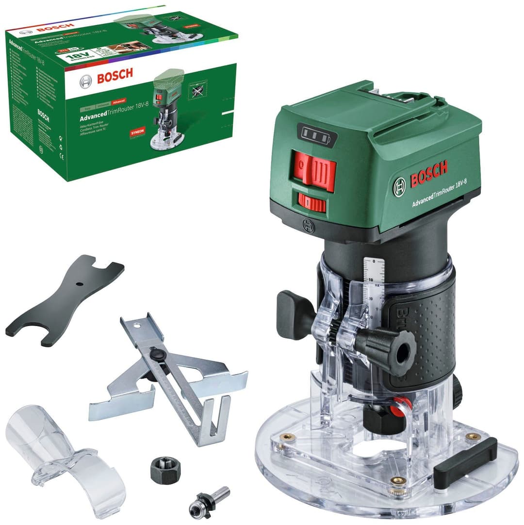 Bosch Home & Garden AdvancedTrimRouter 18V-8 | Grün