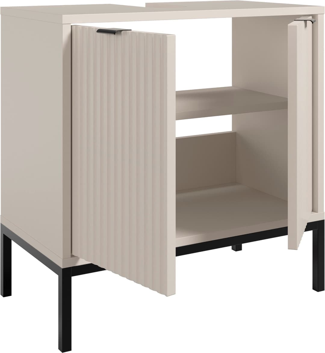 BASIC by Balculina Waschbeckenunterschrank Lucera | Beige