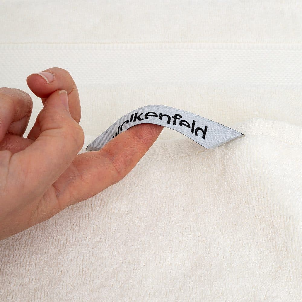 Wolkenfeld Handtuch Set Premium Low-Twist Baumwolle 550 g/m² | Weiß