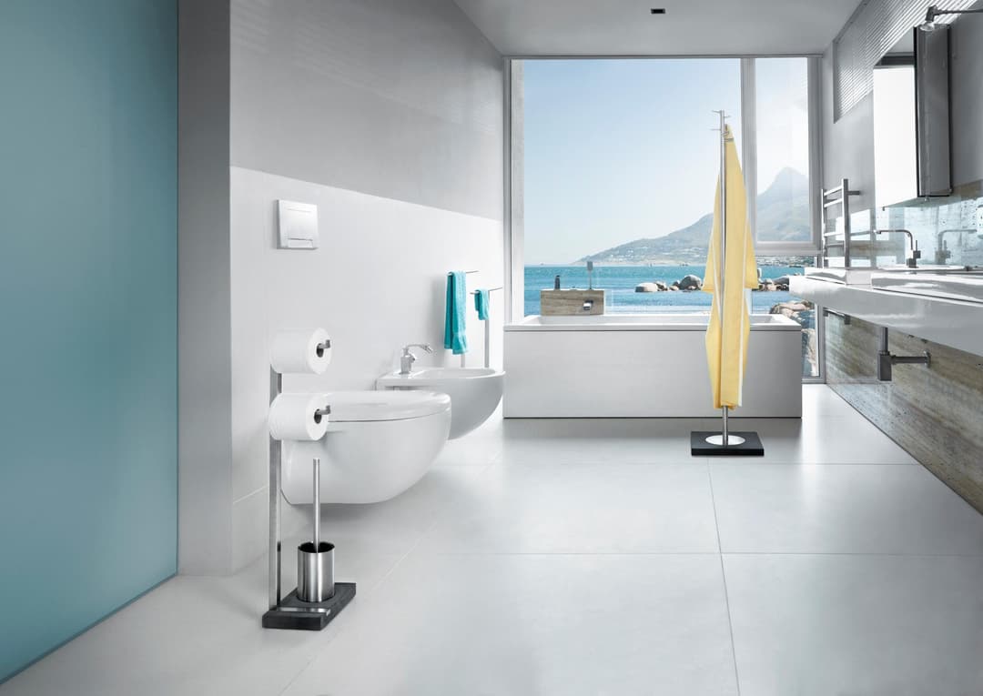 blomus WC-Garnitur MENOTO | Silber