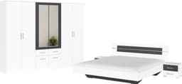rauch Schlafzimmer-Set BURANO | Weiß