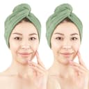 HAMMETEX Turban-Handtuch | Grün