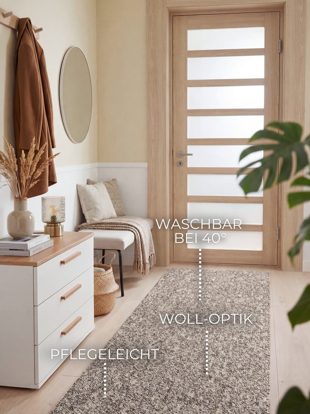 ELLE DECORATION Teppich Rocco | Mehrfarbig