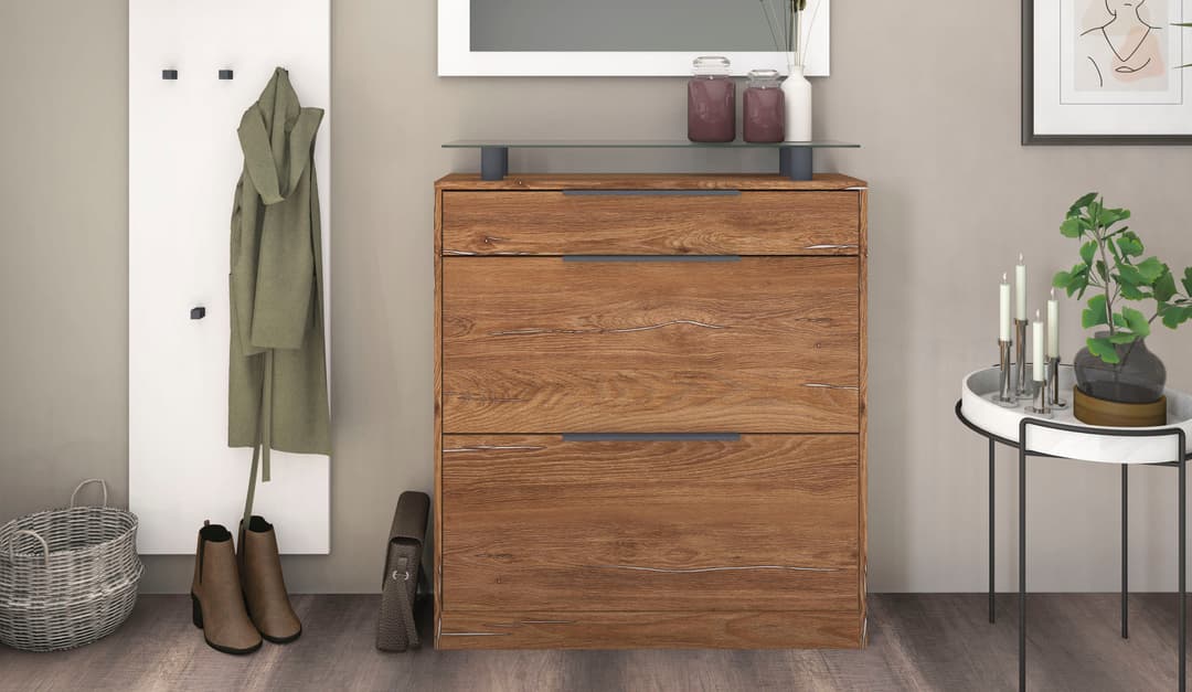 borchardt Möbel Schuhschrank Tom | Holztöne