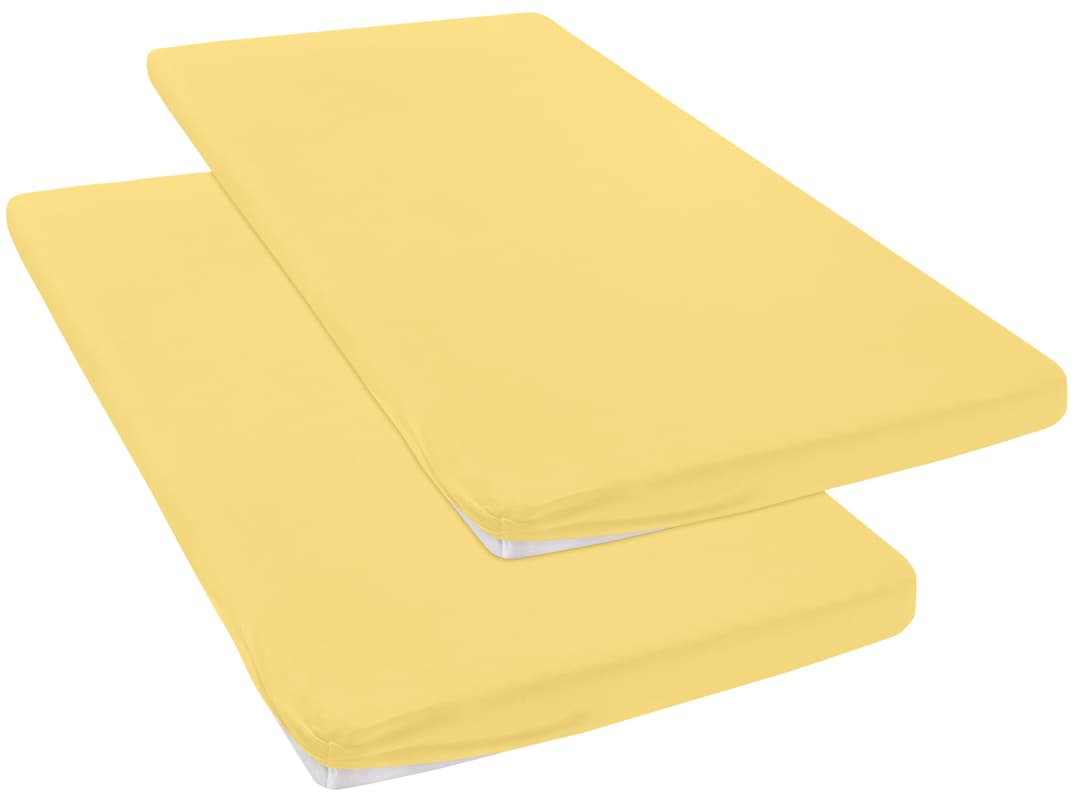 OTTO home Spannbettlaken Topper Basic | Gelb