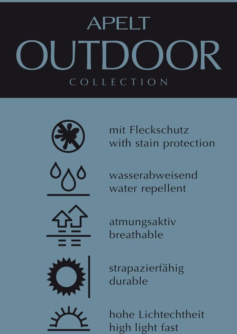 APELT Grillschürze 3963 Outdoor | Schwarz