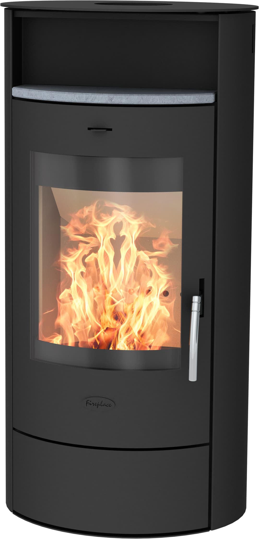 Fireplace Kaminofen Heathus Piacenza Stahl | Schwarz