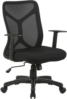 byLIVING Drehstuhl Bone | Schwarz