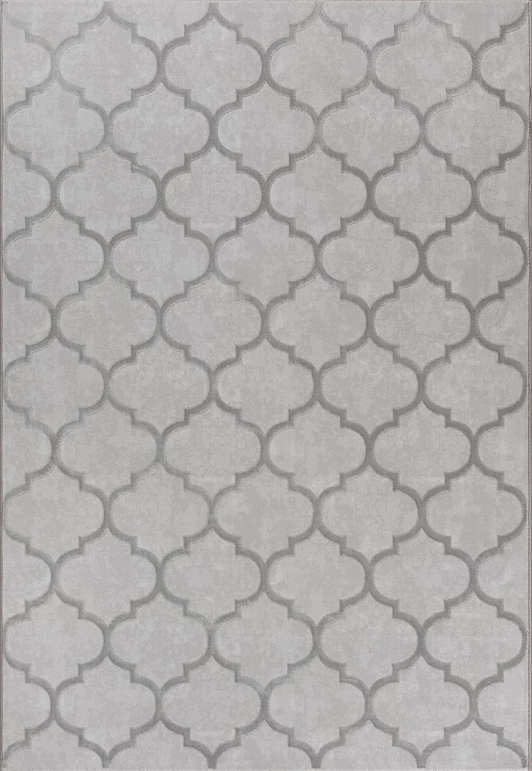 the carpet Teppich Knight | Grau