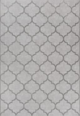 the carpet Teppich Knight | Grau