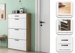 OTTO home Schuhschrank Aridas | Weiß