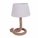 Näve Tischleuchte Rope | Braun