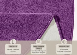 HANSE Home Teppich Fancy | Lila