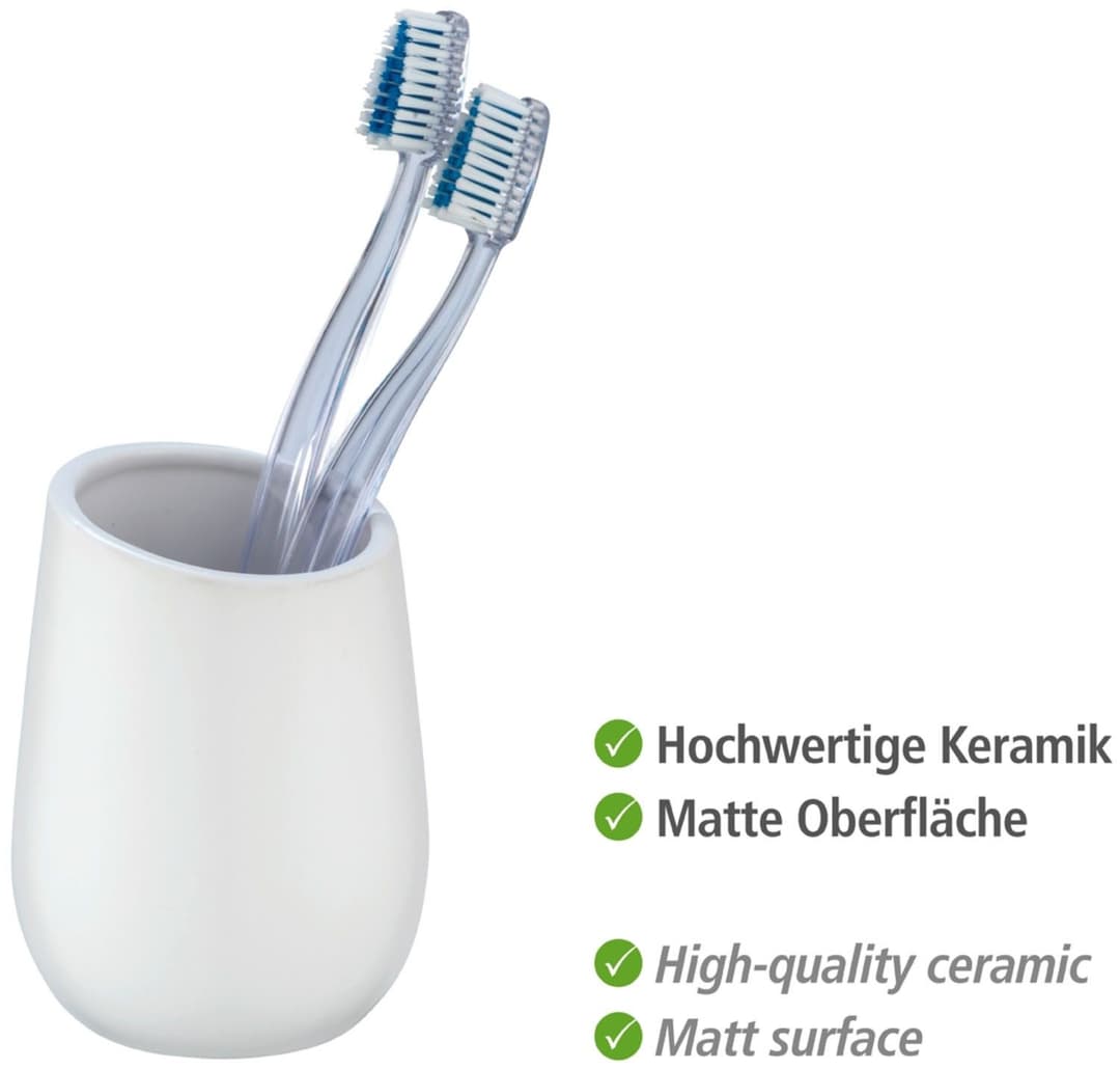 Wenko Badi Badaccessoire-Set | Weiß