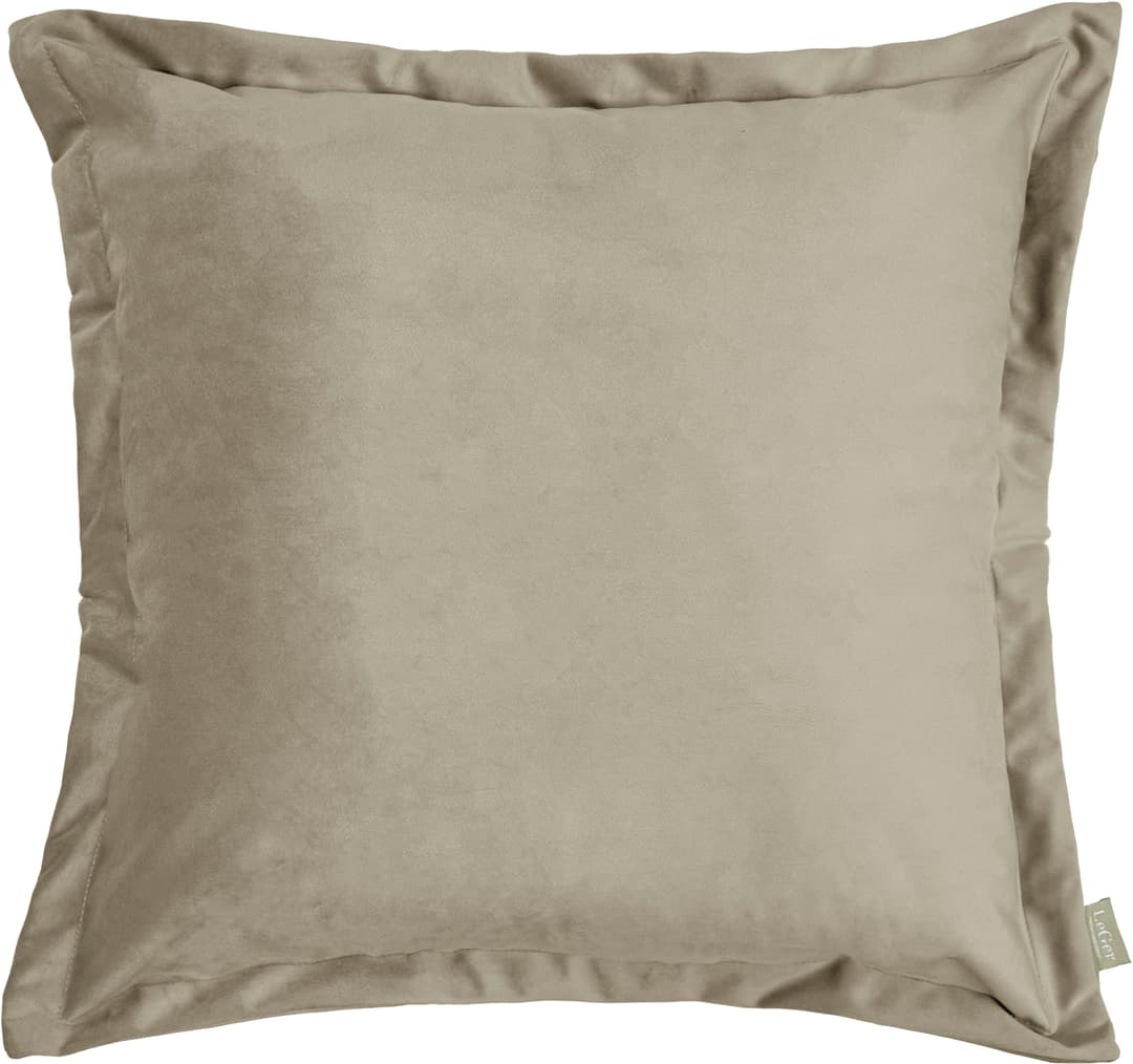 Dekokissen Samt Ladina | Beige