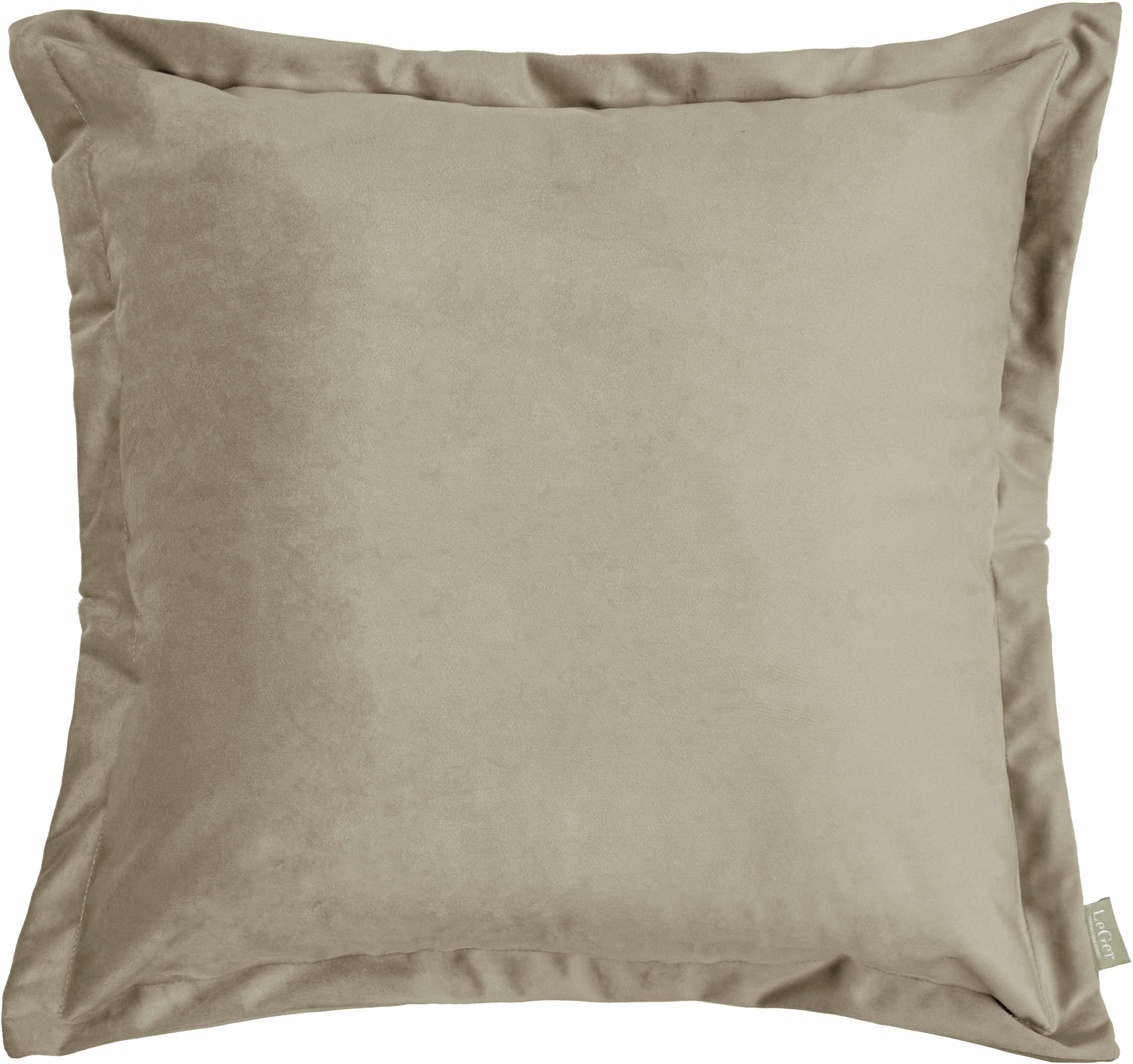 Dekokissen Samt Ladina | Beige