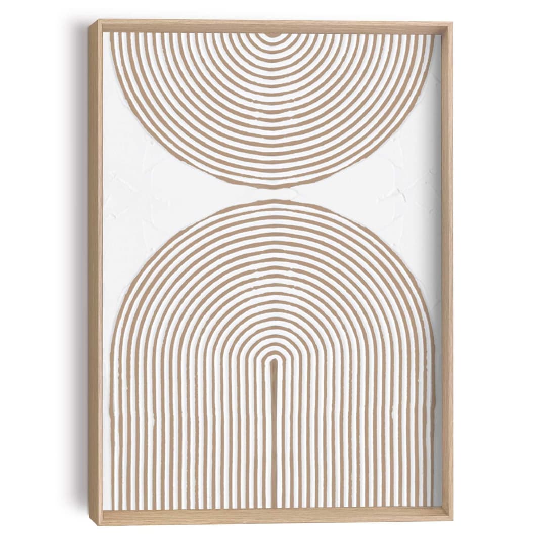 Reinders! Wandbild Reliefbögen | Beige