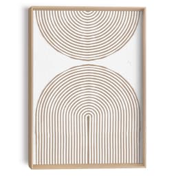 Reinders! Wandbild Reliefbögen | Beige