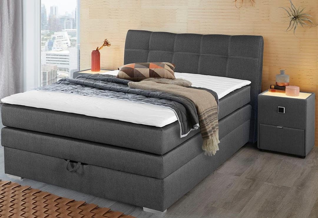Jockenhöfer Gruppe Boxspringbett Amelie | Braun