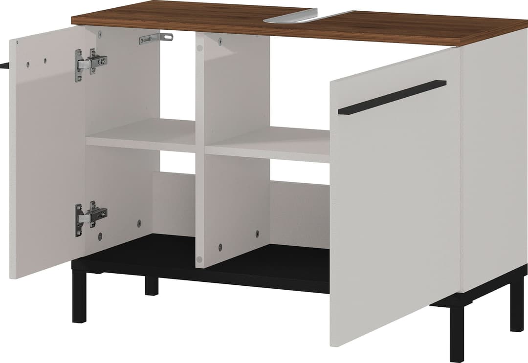 GERMANIA Waschbeckenunterschrank Yonkers | Braun