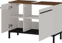 GERMANIA Waschbeckenunterschrank Yonkers | Braun 5