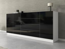 borchardt Möbel Sideboard Vaasa | Schwarz